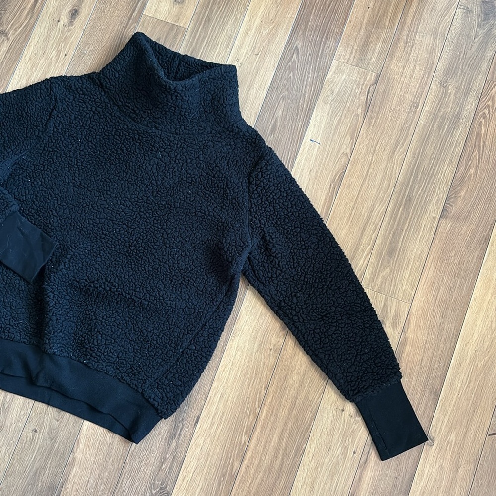 Black Mny Performance Plush Pullover - Large - image 3